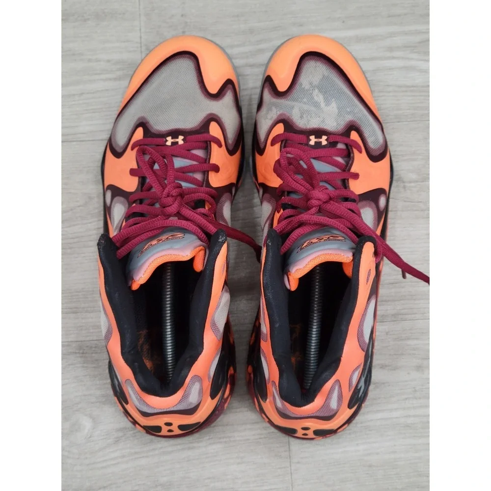 Under Armour Micro G Anatomix Spawn Elite 24 Team Coney Island PE Size 12
